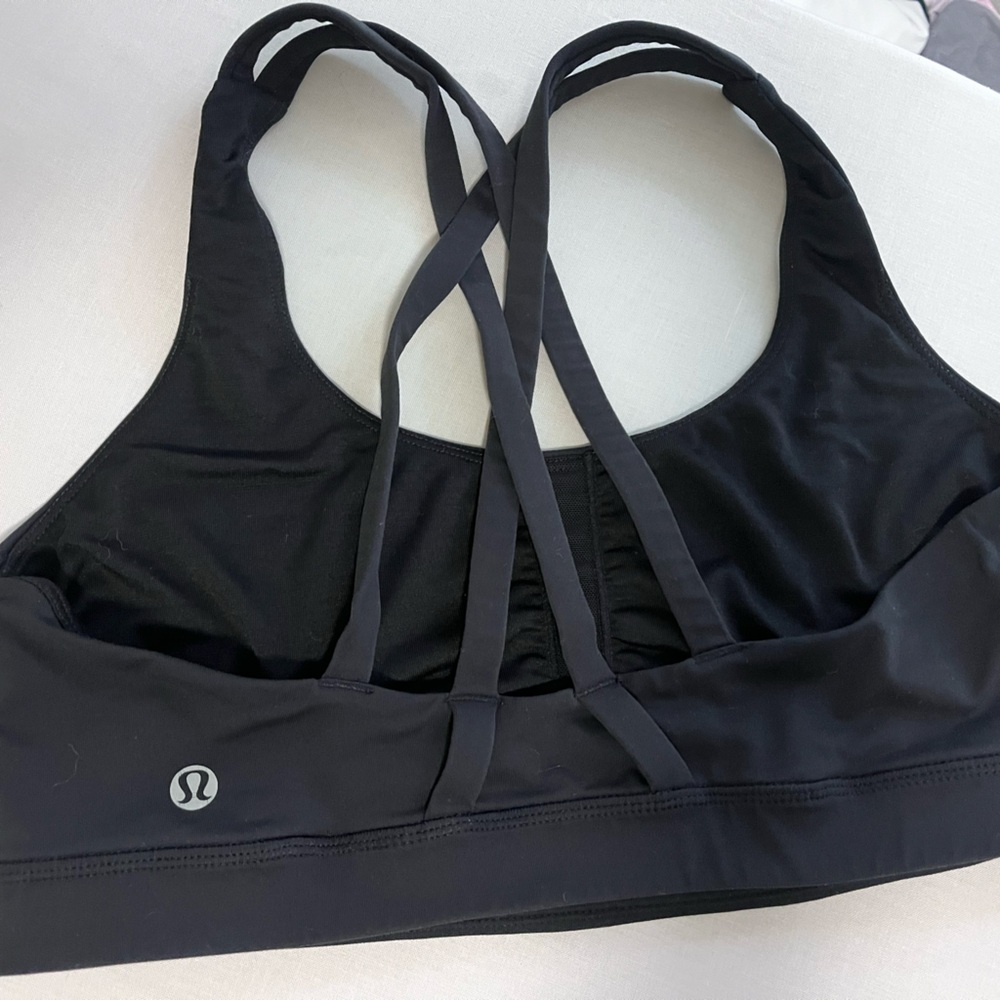 Lululemon 🍋 athletica Black Sports Bra 8